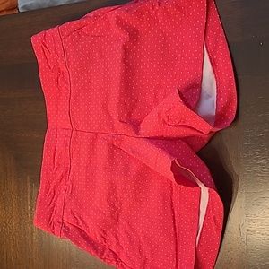 Polka dot pullon shorts